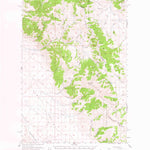 United States Geological Survey Morrison Lake, MT-ID (1956, 62500-Scale) digital map