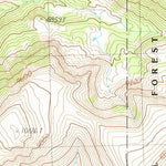 United States Geological Survey Morrison Lake, MT-ID (1987, 24000-Scale) digital map