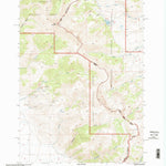United States Geological Survey Morrison Lake, MT-ID (1997, 24000-Scale) digital map