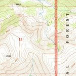 United States Geological Survey Morrison Lake, MT-ID (1997, 24000-Scale) digital map