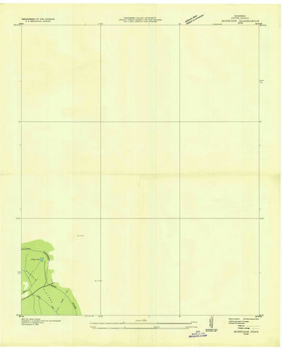 United States Geological Survey Morrison, TN (1936, 24000-Scale) digital map