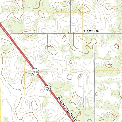 United States Geological Survey Morriston, FL (2021, 24000-Scale) digital map
