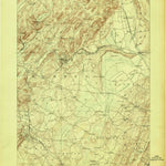 United States Geological Survey Morristown, NJ (1888, 62500-Scale) digital map