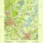 United States Geological Survey Morristown, NJ (1947, 24000-Scale) digital map
