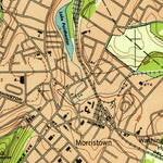 United States Geological Survey Morristown, NJ (1947, 24000-Scale) digital map