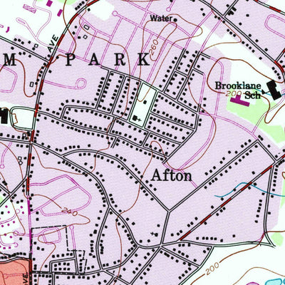 United States Geological Survey Morristown, NJ (1954, 24000-Scale) digital map