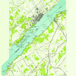 United States Geological Survey Morristown, NY (1942, 24000-Scale) digital map
