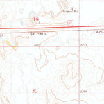 United States Geological Survey Morristown, SD-ND (1972, 24000-Scale) digital map
