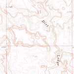 United States Geological Survey Morristown SE, SD (1972, 24000-Scale) digital map