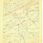 United States Geological Survey Morristown, TN (1883, 125000-Scale) digital map