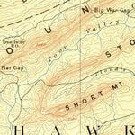 United States Geological Survey Morristown, TN (1883, 125000-Scale) digital map