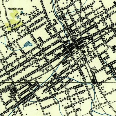 United States Geological Survey Morristown, TN (1935, 24000-Scale) digital map