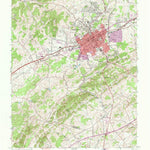 United States Geological Survey Morristown, TN (1961, 24000-Scale) digital map