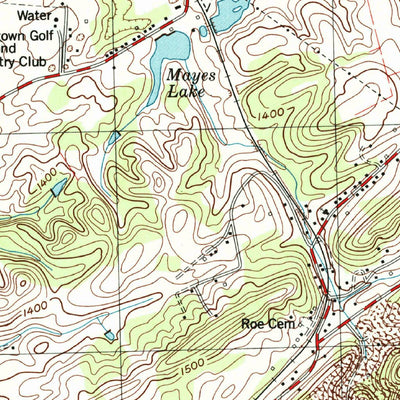 United States Geological Survey Morristown, TN (1979, 24000-Scale) digital map