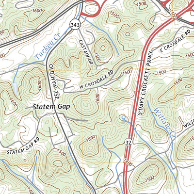 United States Geological Survey Morristown, TN (2022, 24000-Scale) digital map