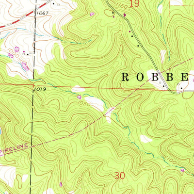United States Geological Survey Morrisville, MO (1961, 24000-Scale) digital map