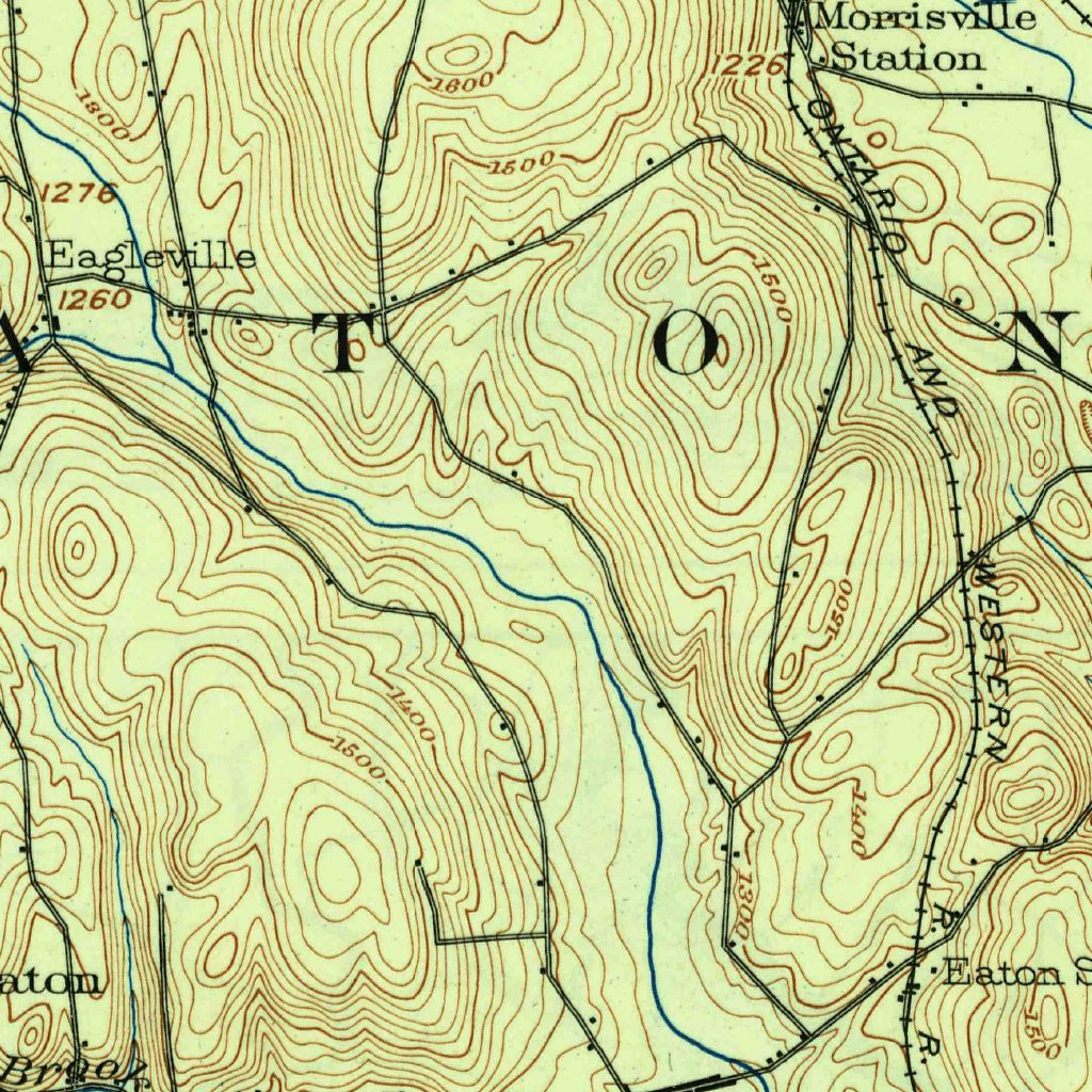 Morrisville, NY (1902, 62500Scale) Map by United States Geological
