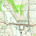 United States Geological Survey Morrisville, NY (1943, 24000-Scale) digital map