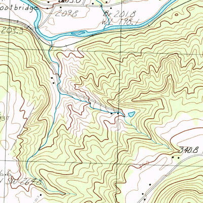 United States Geological Survey Morrisville, VT (1999, 24000-Scale) digital map