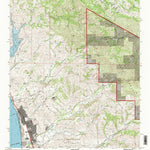 United States Geological Survey Morro Bay North, CA (1995, 24000-Scale) digital map
