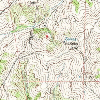 United States Geological Survey Morro Bay North, CA (1995, 24000-Scale) digital map