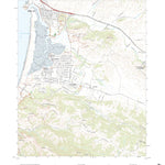 United States Geological Survey Morro Bay South, CA (2021, 24000-Scale) digital map