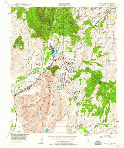 United States Geological Survey Morro Hill, CA (1948, 24000-Scale) digital map