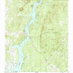 United States Geological Survey Morrow Mountain, NC (1981, 24000-Scale) digital map