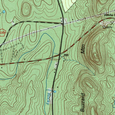 United States Geological Survey Morrow Mountain, NC (1994, 24000-Scale) digital map