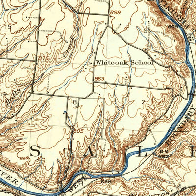 United States Geological Survey Morrow, OH (1916, 62500-Scale) digital map
