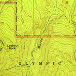 United States Geological Survey Morse Creek, WA (1956, 24000-Scale) digital map