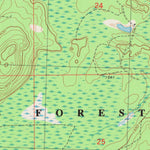 United States Geological Survey Morse, WI (1984, 24000-Scale) digital map