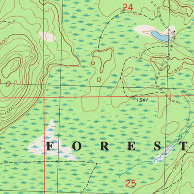 United States Geological Survey Morse, WI (1984, 24000-Scale) digital map