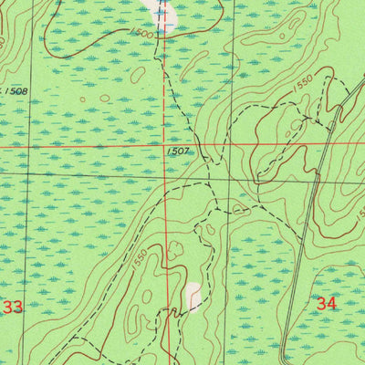 United States Geological Survey Morse, WI (1984, 24000-Scale) digital map
