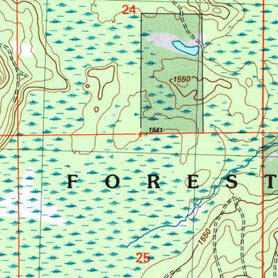 United States Geological Survey Morse, WI (2005, 24000-Scale) digital map