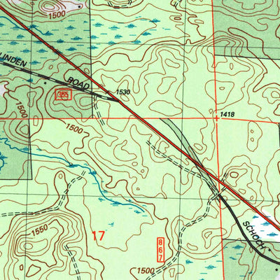 United States Geological Survey Morse, WI (2005, 24000-Scale) digital map