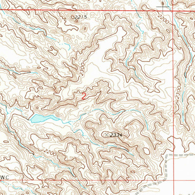 United States Geological Survey Mortarstone Bluff, MT (1972, 24000-Scale) digital map