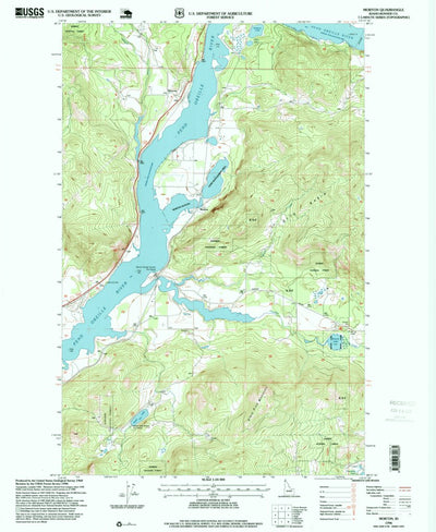 United States Geological Survey Morton, ID (1996, 24000-Scale) digital map