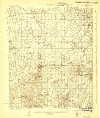 United States Geological Survey Morton, MS (1922, 48000-Scale) digital map