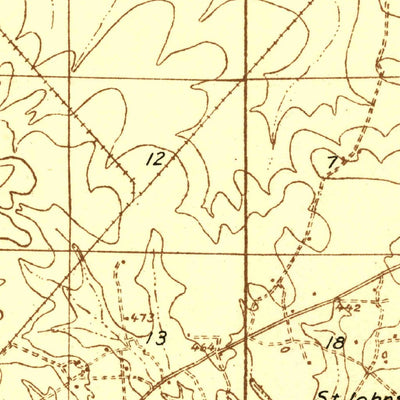 United States Geological Survey Morton, MS (1922, 48000-Scale) digital map