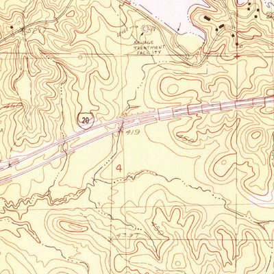 United States Geological Survey Morton, MS (1982, 24000-Scale) digital map