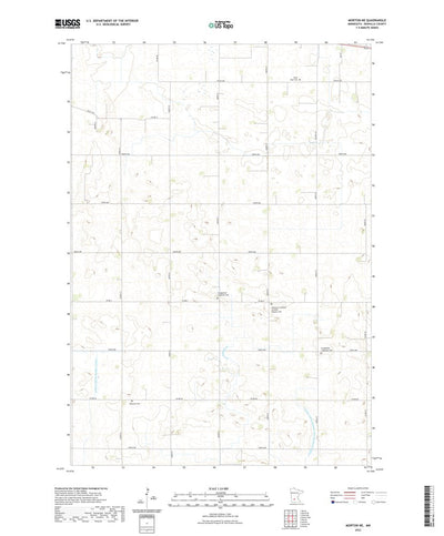 United States Geological Survey Morton NE, MN (2022, 24000-Scale) digital map