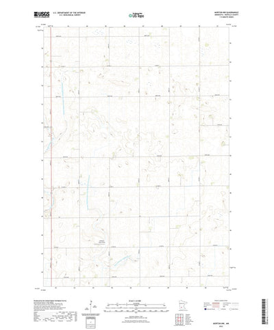 United States Geological Survey Morton NW, MN (2022, 24000-Scale) digital map