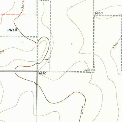 United States Geological Survey Morton NW, TX (1970, 24000-Scale) digital map