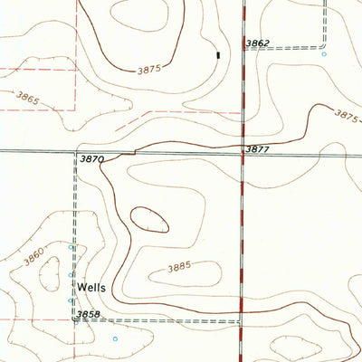 United States Geological Survey Morton NW, TX (1970, 24000-Scale) digital map