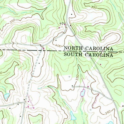 United States Geological Survey Morven West, NC-SC (1971, 24000-Scale) digital map