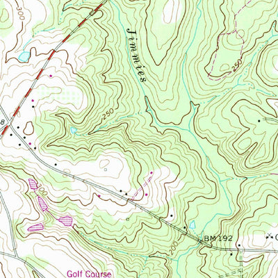 United States Geological Survey Morven West, NC-SC (1971, 24000-Scale) digital map