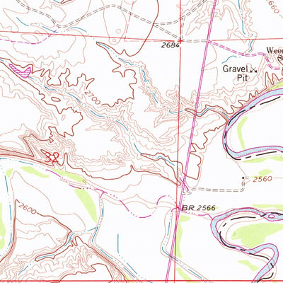 United States Geological Survey Mosby, MT (1962, 24000-Scale) digital map