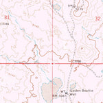 United States Geological Survey Mosby Well, ID (1972, 24000-Scale) digital map