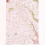 United States Geological Survey Moscow, ID (1961, 62500-Scale) digital map